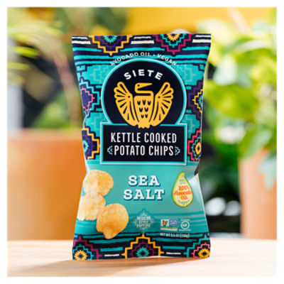 Kettle Brand Less Fat Sea Salt Kettle Potato Chips - 8 Oz - Safeway