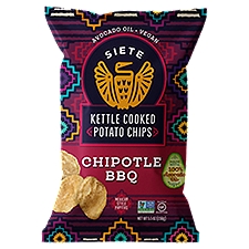 Siete Chipotle BBQ Kettle Cooked Potato Chips, 5.5 oz