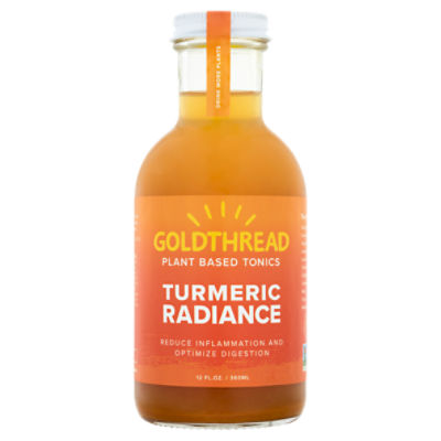 Goldthread Turmeric Radiance Plant Based Tonics, 12 fl oz 
