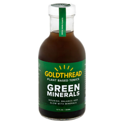 Goldthread Green Minerals Plant Based Tonics, 12 fl oz 