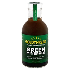 Goldthread Green Minerals Plant Based, Tonics, 12 Fluid ounce