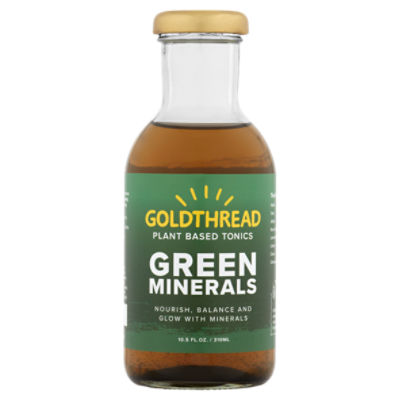 Goldthread Green Minerals Plant Based Tonic, 10.5 fl oz