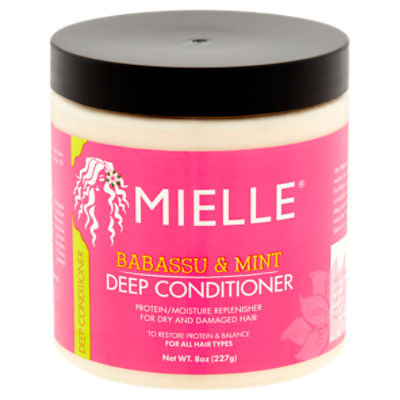 MIELLE Babassu & Mint Deep Conditioner, 8 oz