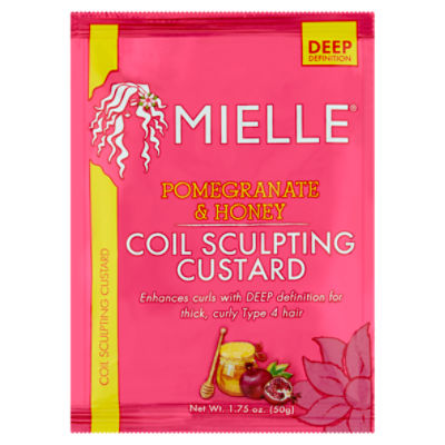 Mielle Pomegranate & Honey Coil Sculpting Custard, 1.75 oz