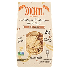 Xochitl Corn Chips, Mexican Style Salted White, 12 Ounce