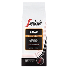 Segafredo Zanetti Enzo Dark Roast Ground Coffee, 10 oz