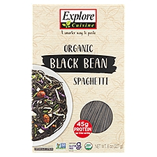 Explore Cuisine Organic Black Bean Spaghetti Pasta, 8 oz, 8 Ounce