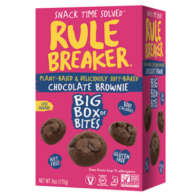 Rule Breaker Brownie Bites, 6 oz