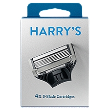 Harry's 5-Blade Cartridges, 4 count