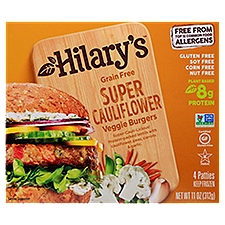Hilary's Grain-Free Super Cauliflower, Veggie Burger, 1 Each