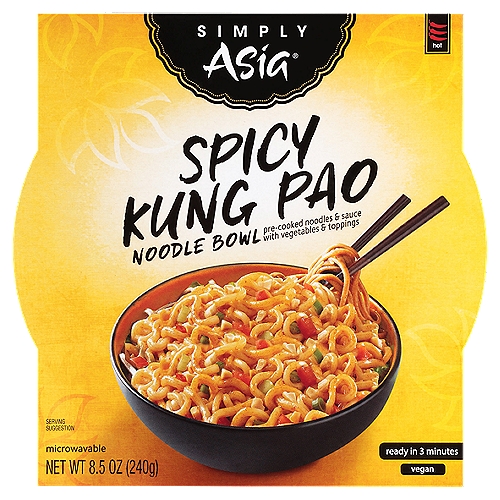 Simply Asia Spicy Kung Pao Noodle Bowl, 8.5 oz