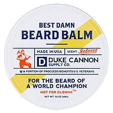 Duke Cannon Supply Co. Best Damn Beard Balm, 1.6 oz, 1.6 Ounce