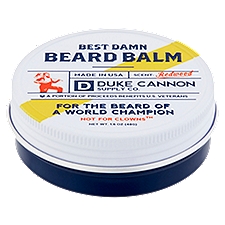 Duke Cannon Supply Co. Best Damn Beard Balm, 1.6 oz