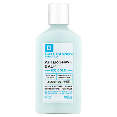 Duke Cannon Supply Co. Stock No. 035 Ice Cold AfterShave Balm, 6 fl oz