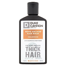 Duke Cannon Supply Co. Stock No. 010 Cedarwood 2 in 1 Shampoo & Conditioner, 10 fl oz