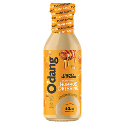 O'dang Honey Mustard PlantBased Hummus Dressing, 12 fl oz