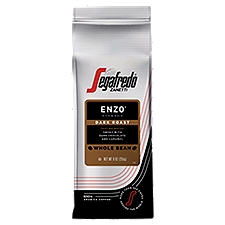 Segafredo Zanetti Enzo Dark Roast Whole Bean Coffee, 9 oz