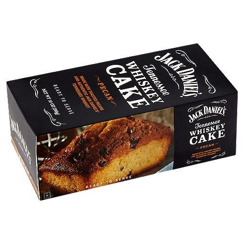 Jack Daniel's Pecan Tennessee Whiskey Cake, 10 oz
Made with Toasted Pecans and Authentic Jack Daniel's® Tennessee Whiskey