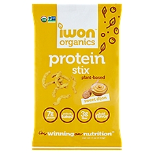 Iwon Organics Plant-Based Sweet Dijon Protein Stix, 5 oz