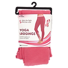 Truactivewear Pink Yoga Leggings, XL