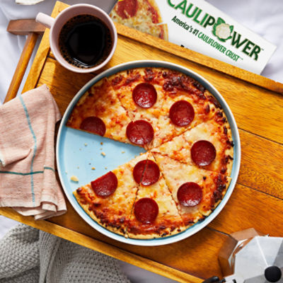 CAULIPOWER Uncured Pepperoni Stone-fired Cauliflower Crust Pizza, 11.3 oz