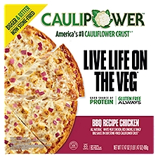 CAULIPOWER BBQ Recipe Chicken, Pizza, 17.47 Ounce
