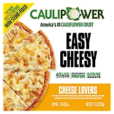 CAULIPOWER Easy Cheesy Cheese Lovers Pizza, 11.1 oz