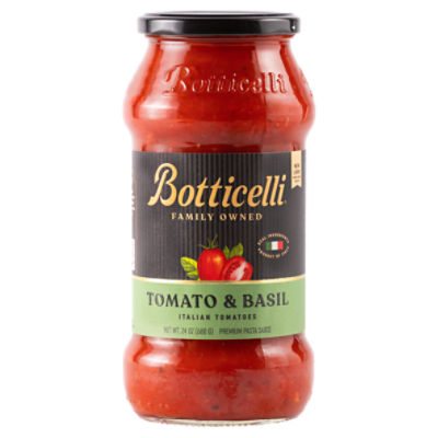 Botticelli Tomato & Basil Premium Pasta Sauce, 24 oz The Fresh Grocer
