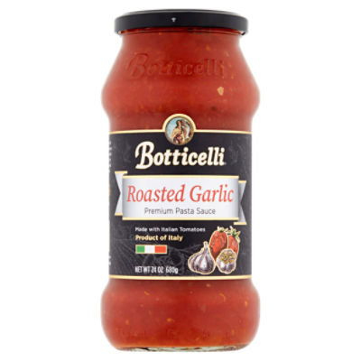 Botticelli Roasted Garlic Premium Pasta Sauce, 24 oz