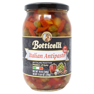 Botticelli Hot & Spicy Italian Antipasto, 18 oz