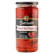Botticelli Sweet Red Peppers Fire Roasted, 24 Ounce