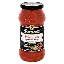 Botticelli Primavera Chunky Garden Vegetable Premium Pasta Sauce, 24 oz, 24 Ounce