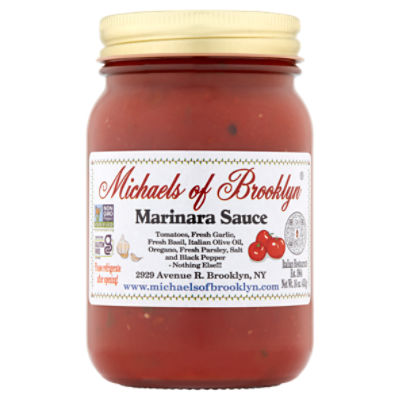 Michaels of Brooklyn Marinara Sauce, 16 oz