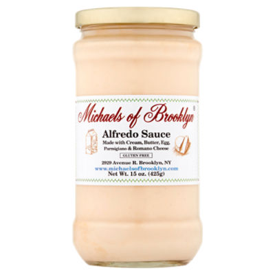 Michaels of Brooklyn Alfredo Sauce, 15 oz