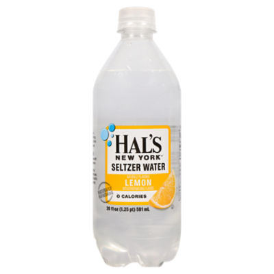 HAL'S NEW YORK SETLZER WATER LEMON 20o BTL