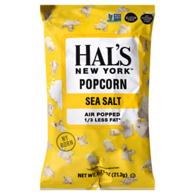 HAL'S NEW YORK POPCORN SEA SALT AIR POPPED 0.75 ounce