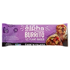 Alpha Plant-Based Chik'n Fajita, Burrito, 5 Ounce