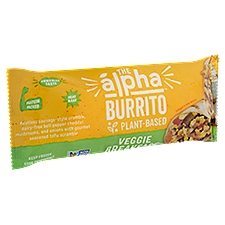Alpha Burrito Plant-Based Veggie Breakfast, 5.5 Each