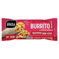 Alpha Bac'n Scramble Burrito Breakfast, 5.5 oz