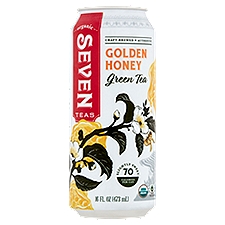 Seven Teas Golden Honey, Green Tea, 16 Fluid ounce