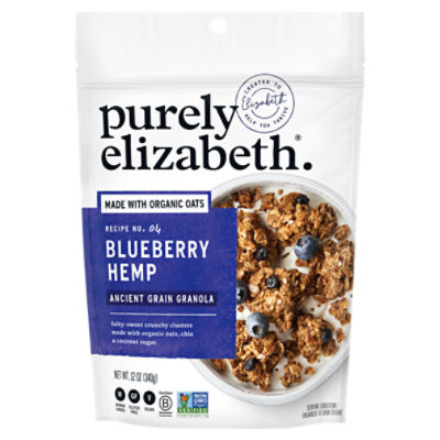 Purely Elizabeth Blueberry Hemp, Ancient Grain Granola