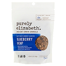 Purely Elizabeth Recipe No. 04 Blueberry Hemp Ancient Grain Granola, 12 oz