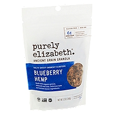 Purely Elizabeth Blueberry-Hemp Ancient Grain Granola, Gluten-Free, 12 Ounce