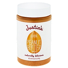Justin's Peanut Butter Spread, Classic, 16 Ounce