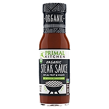 Primal Kitchen Organic and Sugar Free Steak Sauce, 8.5 oz