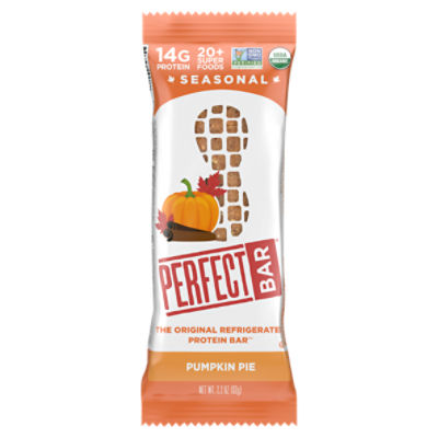 Perfect Bar Pumpkin Pie The Original Refrigerated Protein Bar, 2.2 oz