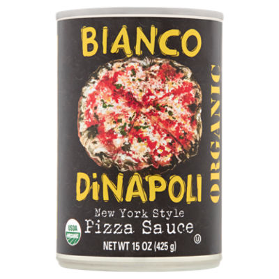 Bianco DiNapoli New York Style Pizza Sauce, 15 oz