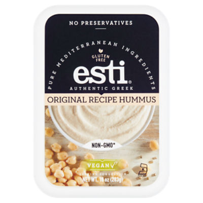 Esti Authentic Greek Original Recipe Hummus, 10 oz ShopRite