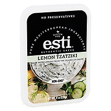 Esti Authentic Greek Lemon Tzatziki, 8 oz