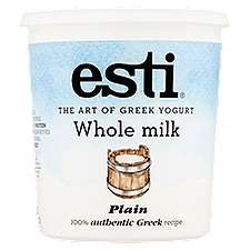 Esti Whole Milk Plain Greek Yogurt, 32 oz